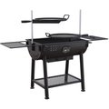 Oklahoma Joes 19 in. Charcoal/Wood Grill Black 23302166